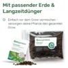 Komplettset mit passender Erde & Langzeit Grow Dünger